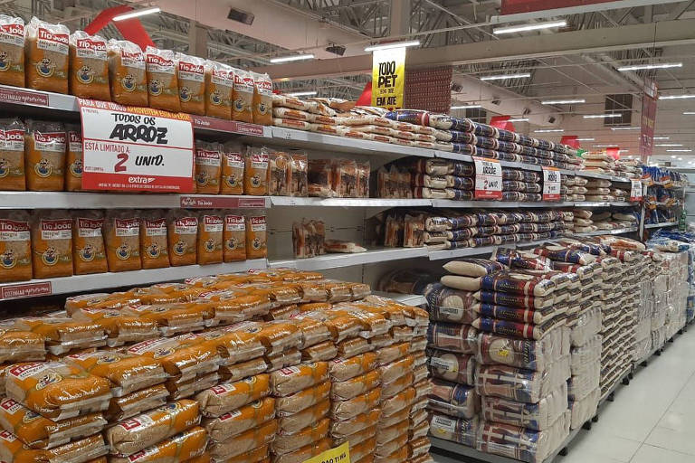 Sai o arroz, entra a batata
